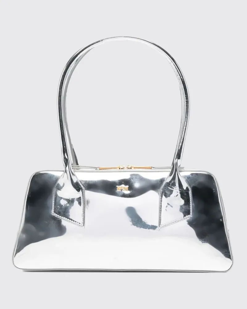 N° 21 Schultertasche damen Silber