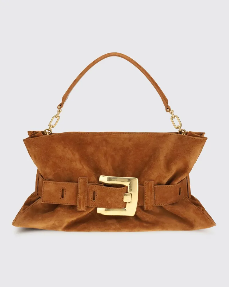 Balmain Handtasche damen Braun