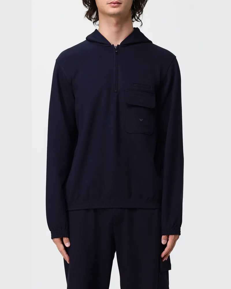 Emporio Armani Pullover herren Blau