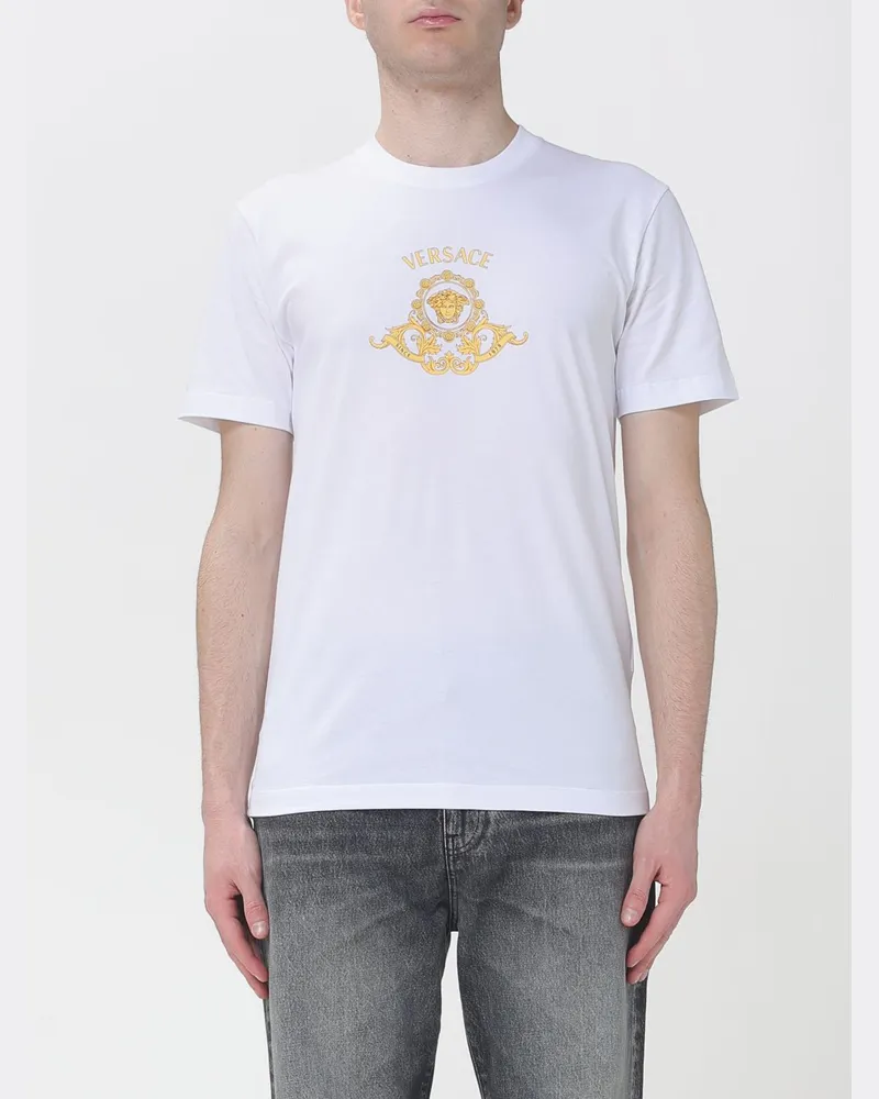 Versace T-shirt herren Weiß