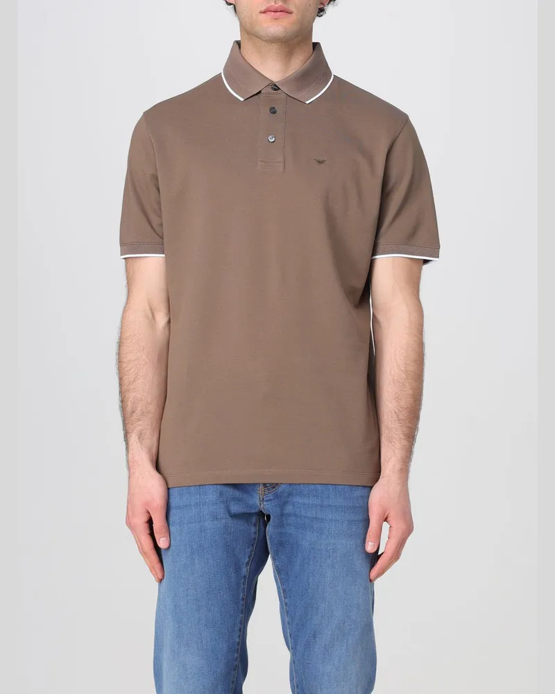 Emporio Armani Polo herren Braun