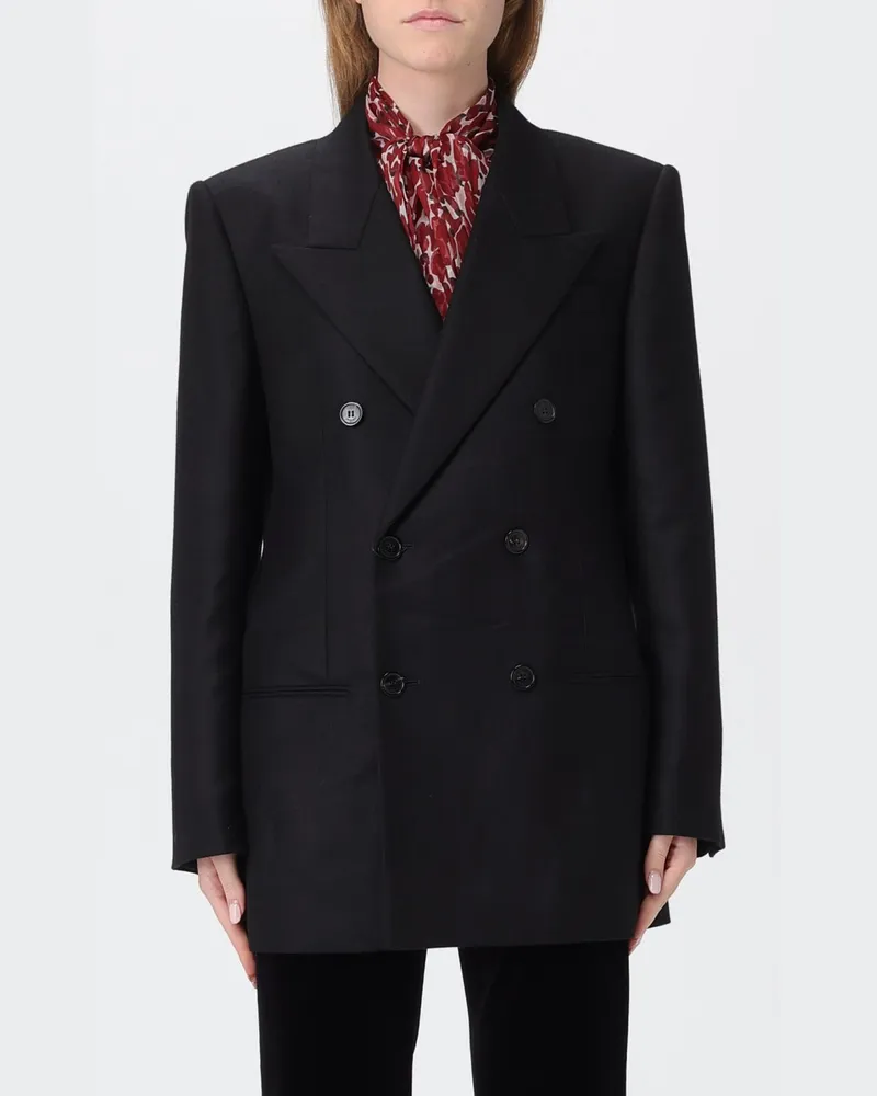 Saint Laurent Jacke damen Schwarz