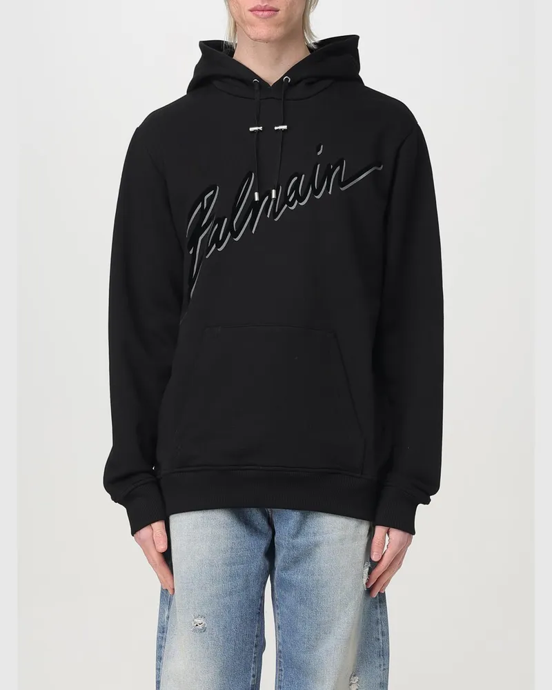 Balmain Sweatshirt herren Schwarz