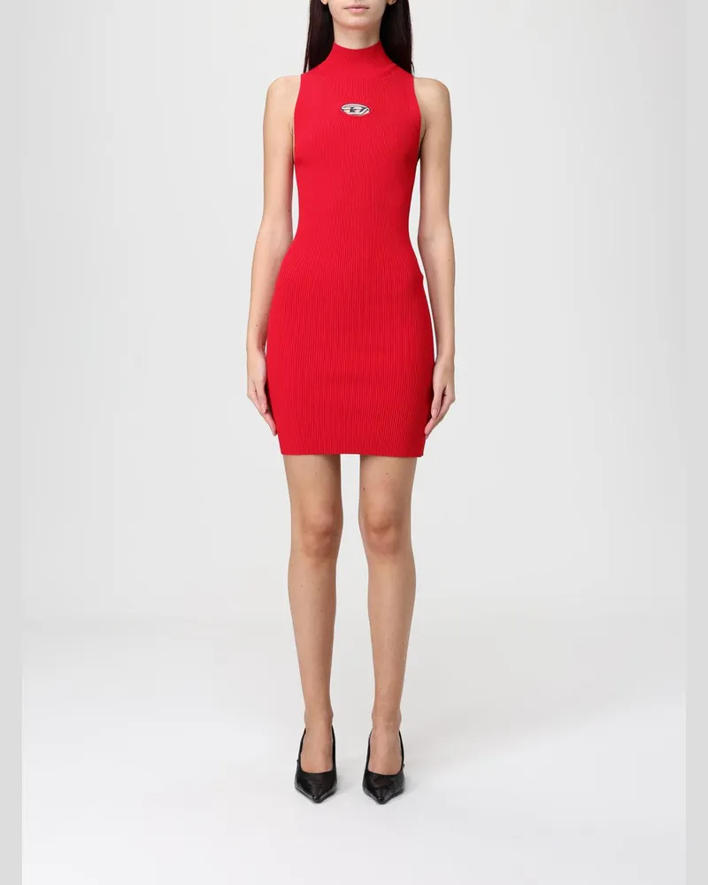 Diesel Kleider damen Rot