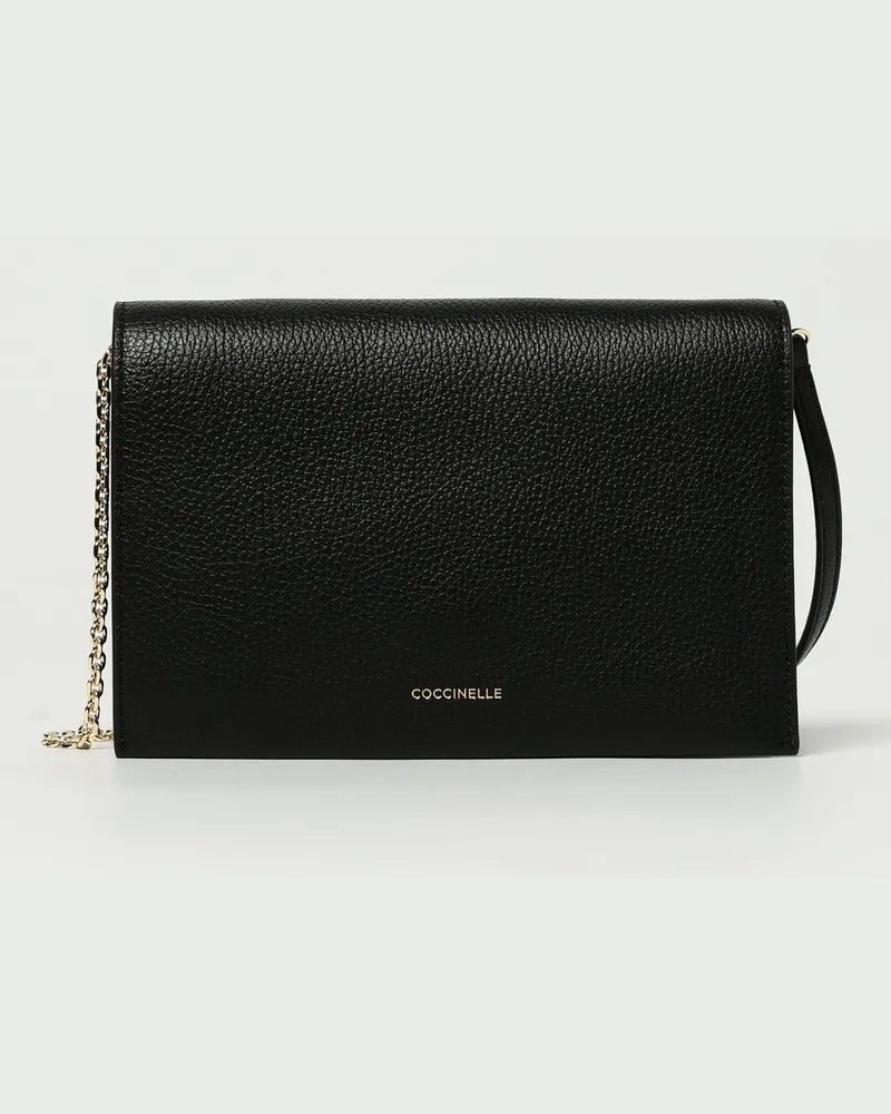 Coccinelle Schultertasche damen Schwarz