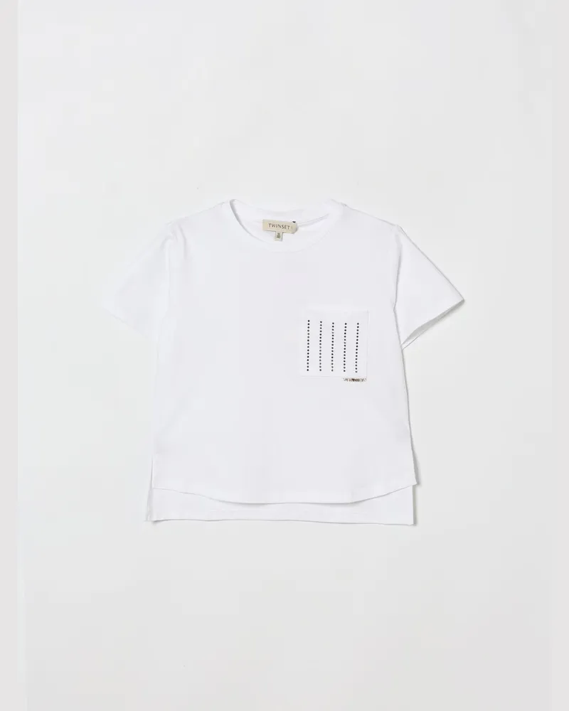 Twin-Set T-shirt kinder Weiß