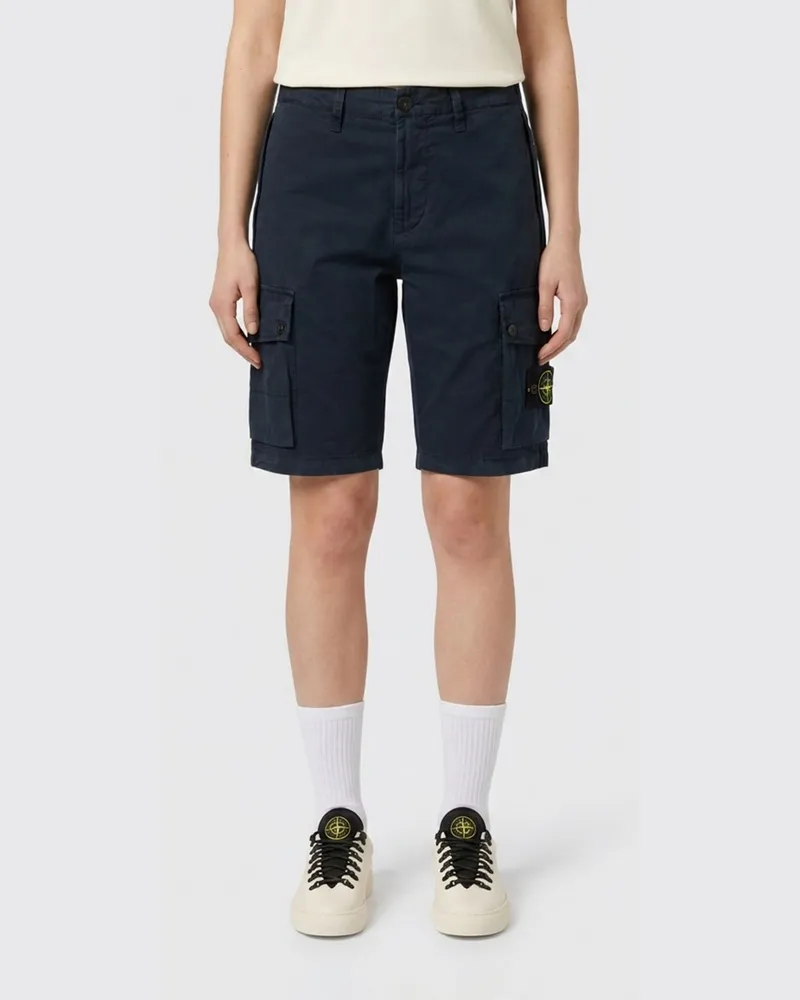 Stone Island Shorts herren Blau