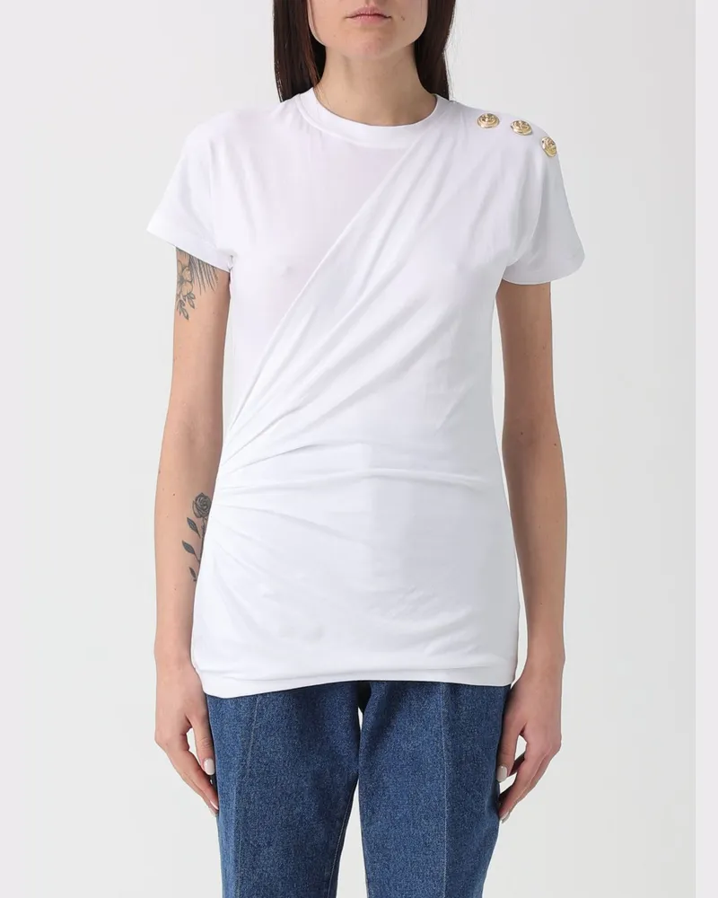 Balmain T-shirt damen Weiß