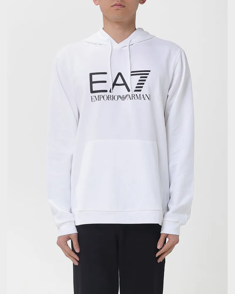 EA7 Sweatshirt herren Weiß