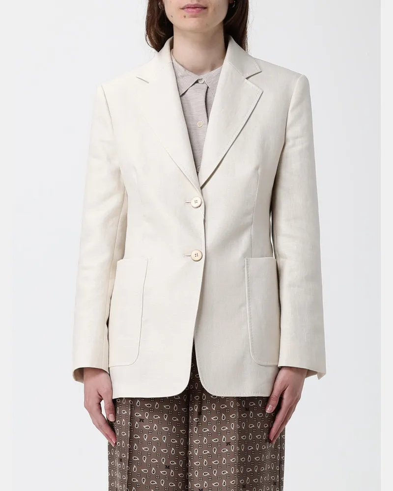 Max Mara Jacke damen Natural