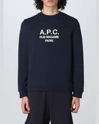 A.P.C. Sweatshirt Blau