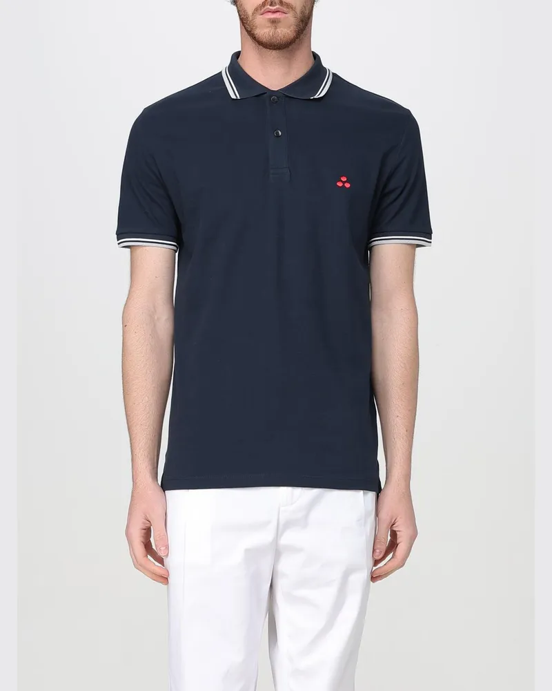Peuterey Polo herren Blau