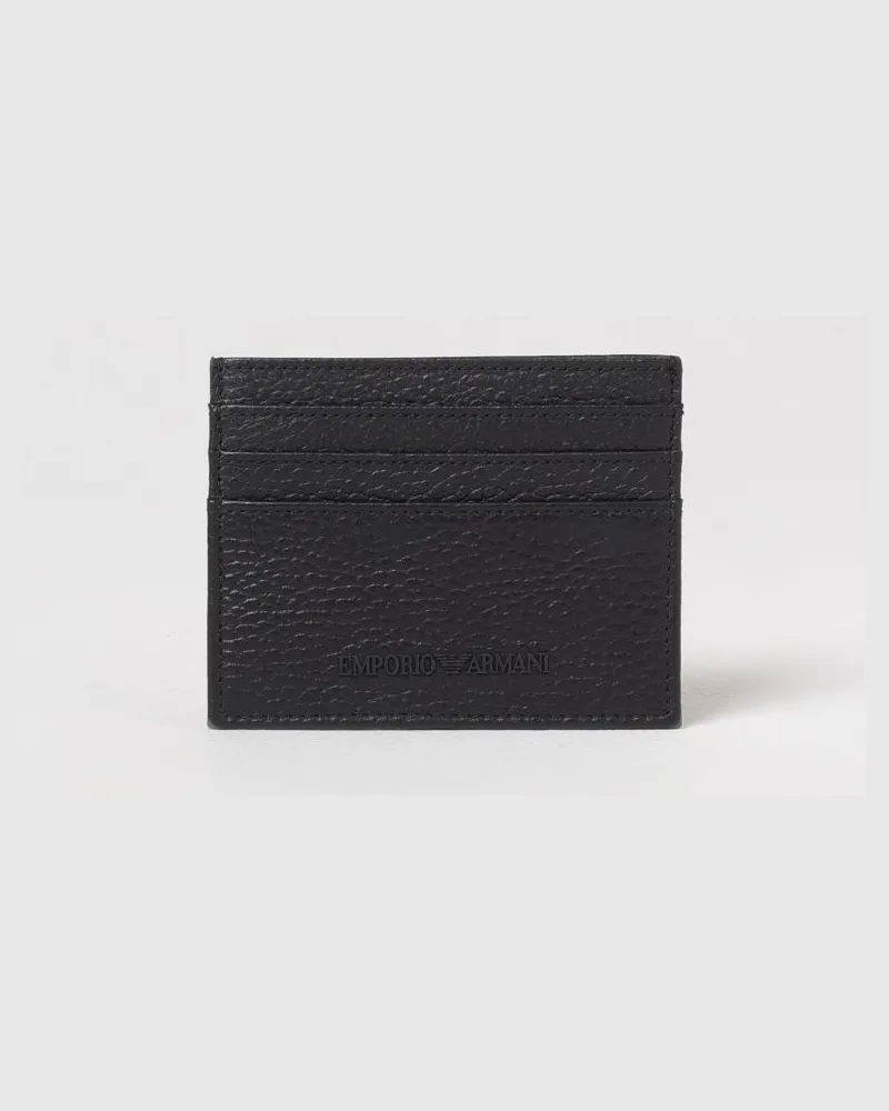 Emporio Armani Portmonnaie herren Schwarz