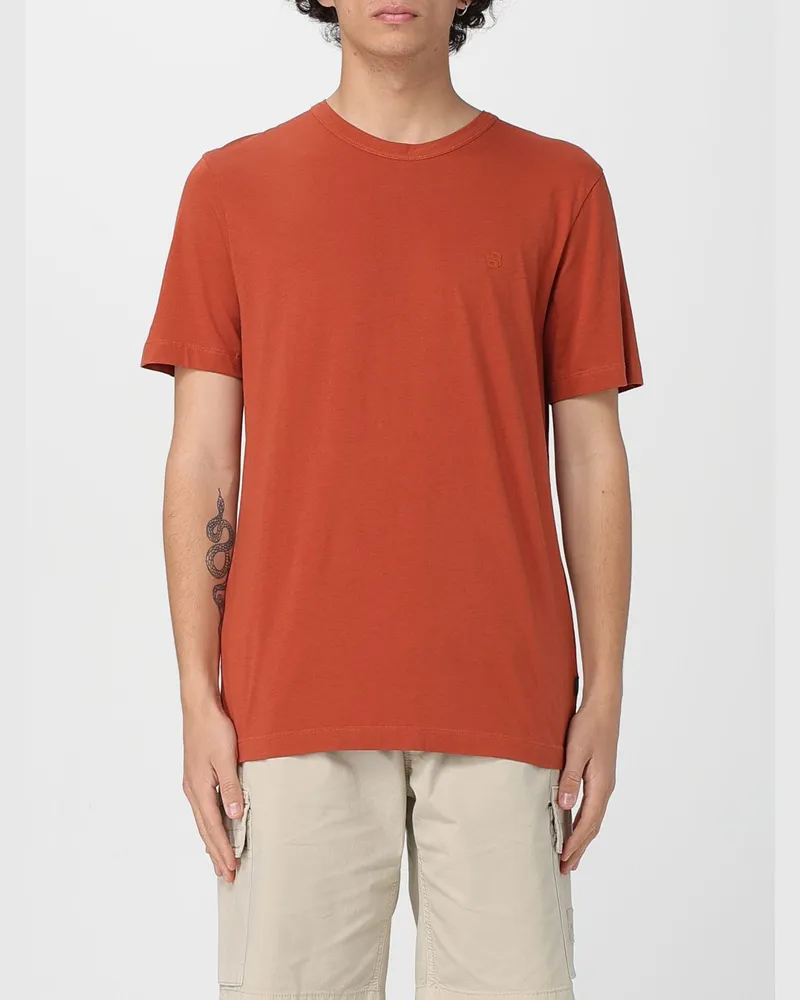 HUGO BOSS T-shirt herren Rostbraun