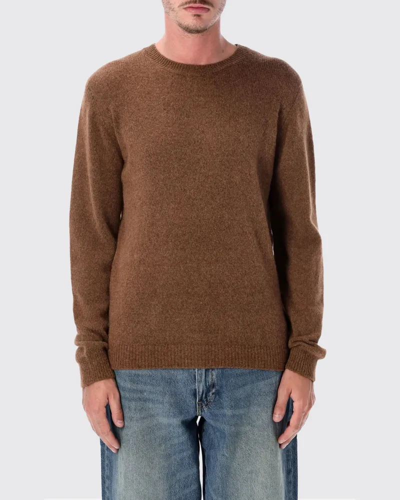 Roberto Collina Pullover herren Tabak
