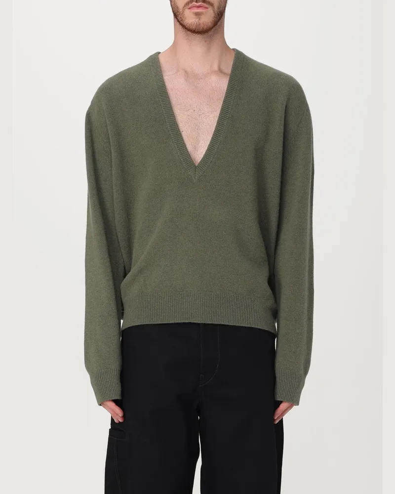 Christophe Lemaire Pullover Grün