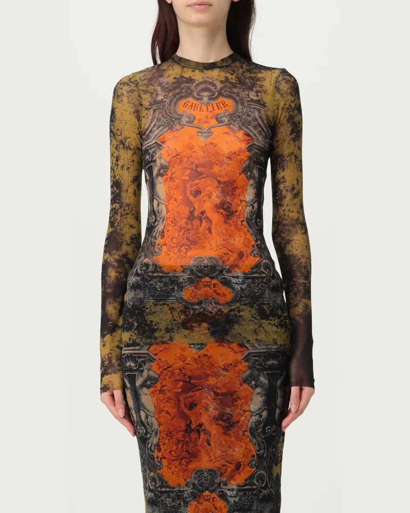 Jean Paul Gaultier T-shirt damen Orange