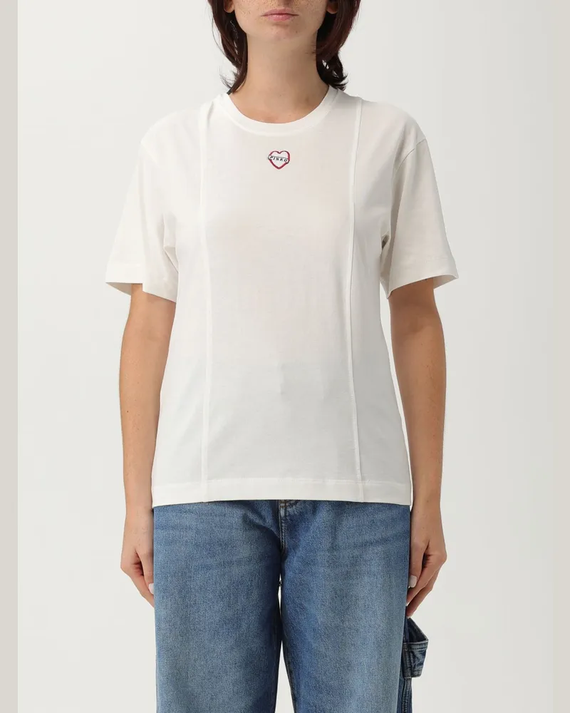 Pinko T-shirt damen Weiß
