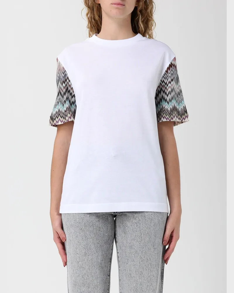 Missoni T-shirt damen Weiß