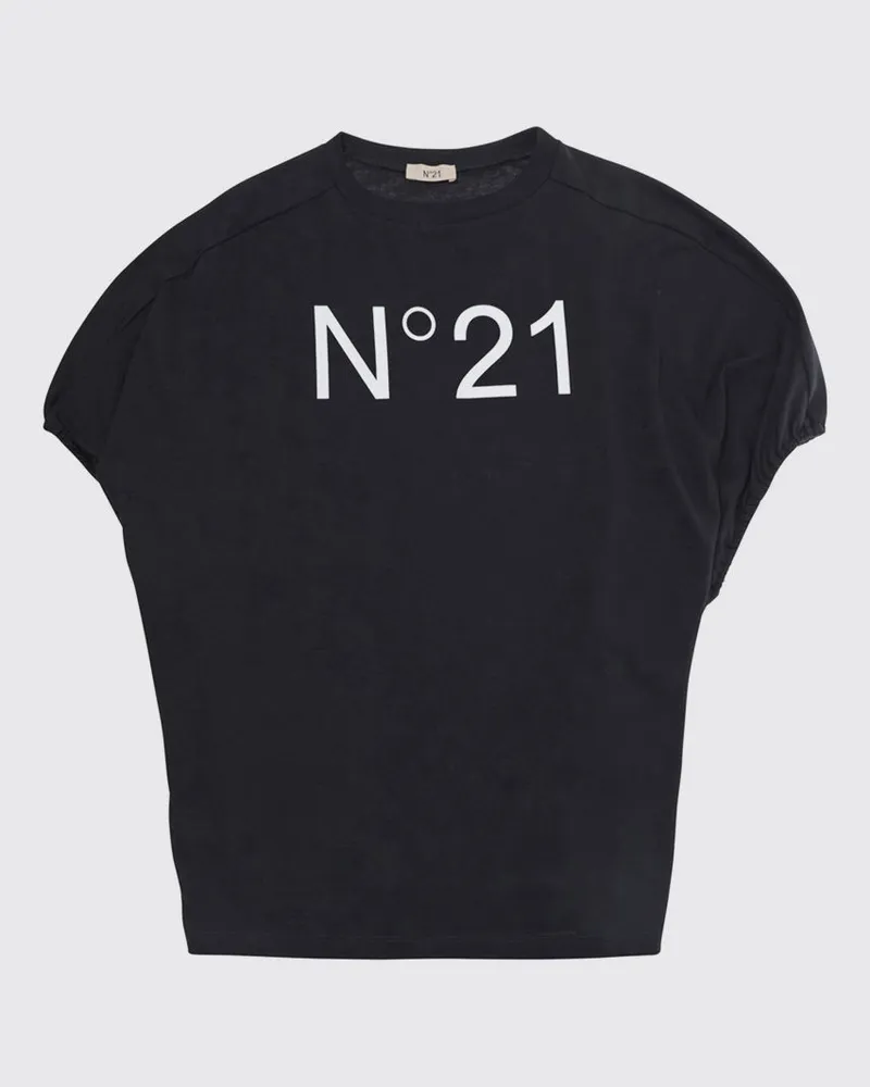 N° 21 T-shirt kinder Schwarz