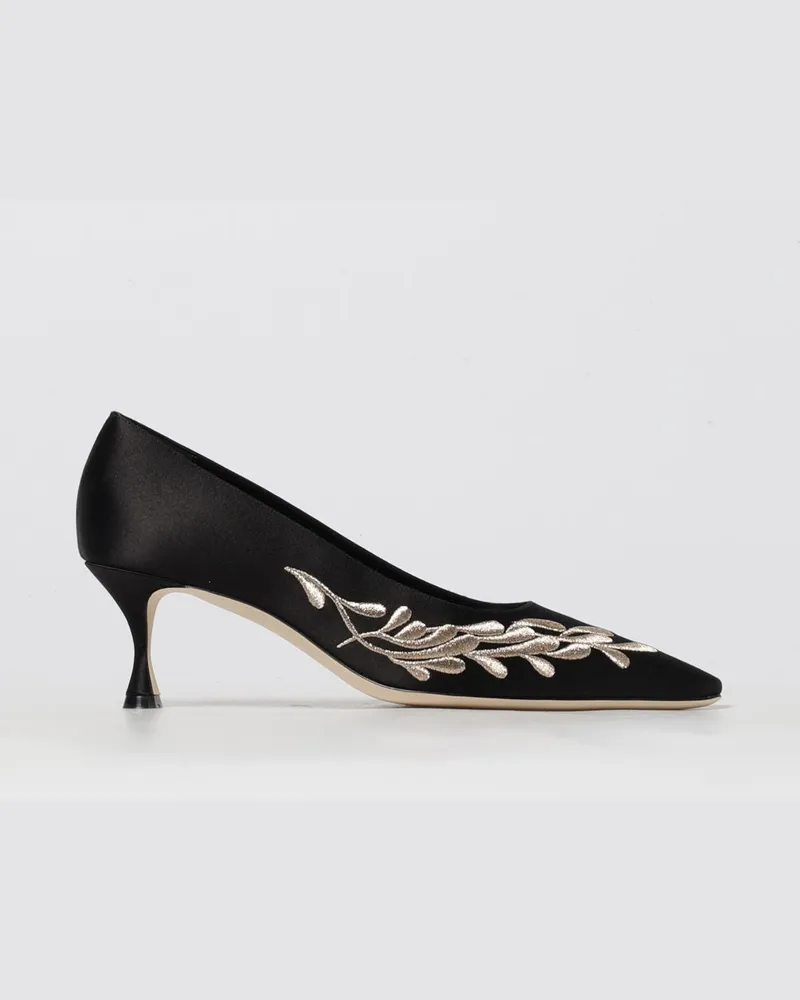 Manolo Blahnik Schuhe damen Schwarz