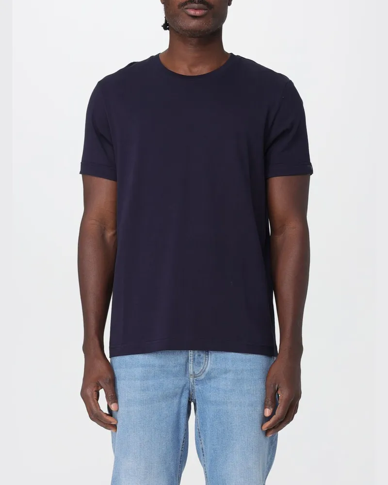 Fay T-shirt herren Blau