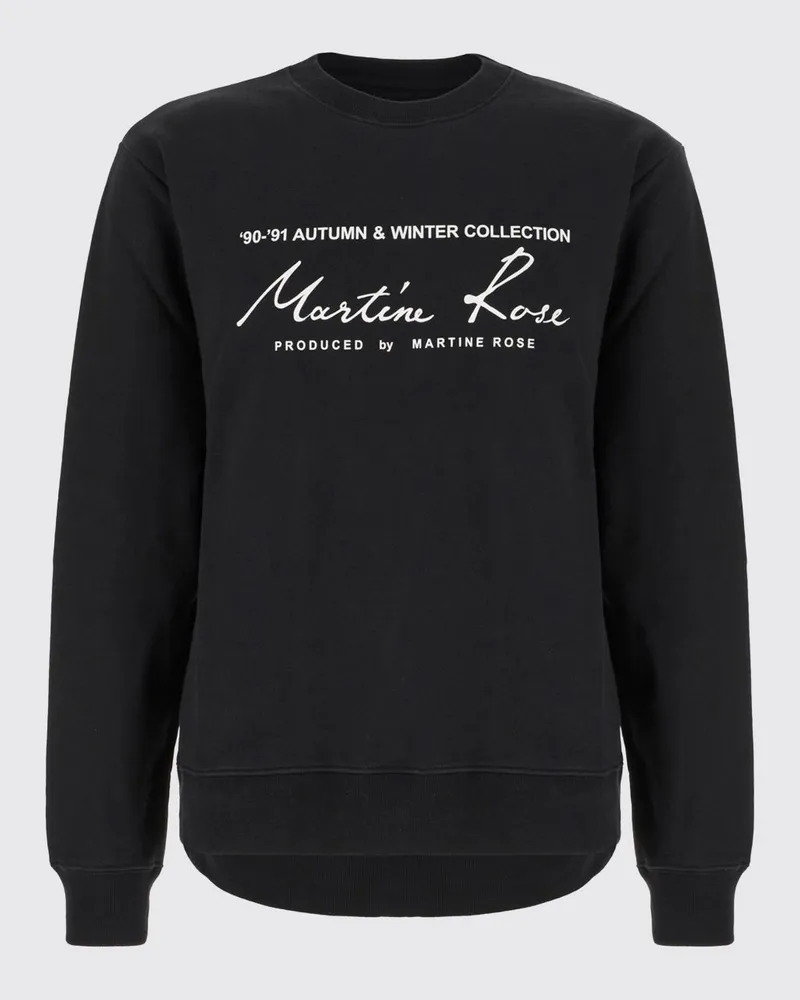 Martine Rose Sweatshirt herren Schwarz