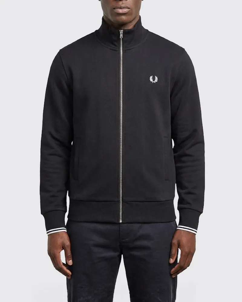 Fred Perry Pullover herren Schwarz