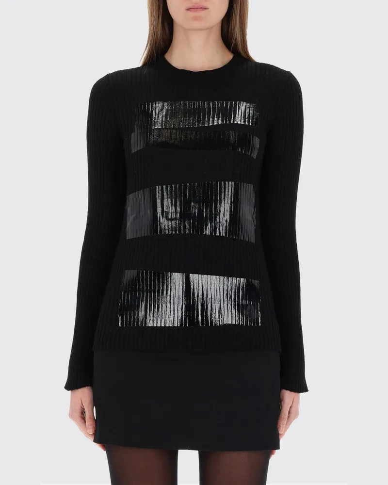Maison Margiela Pullover damen Schwarz