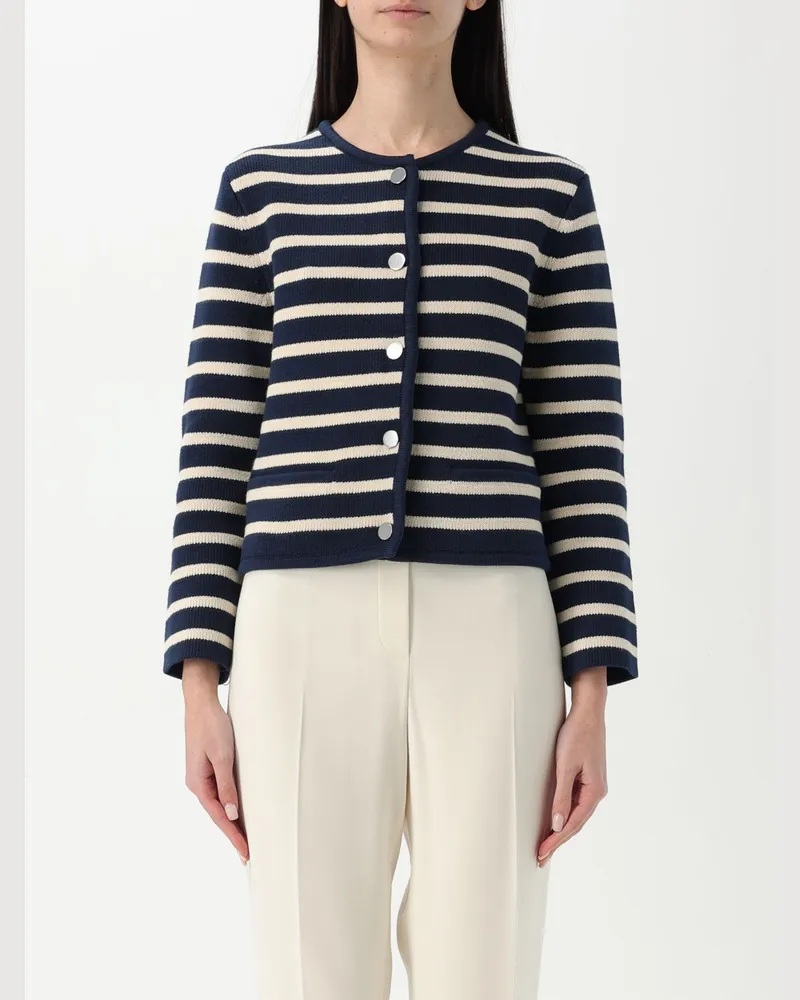 Theory Strickjacke damen Blau