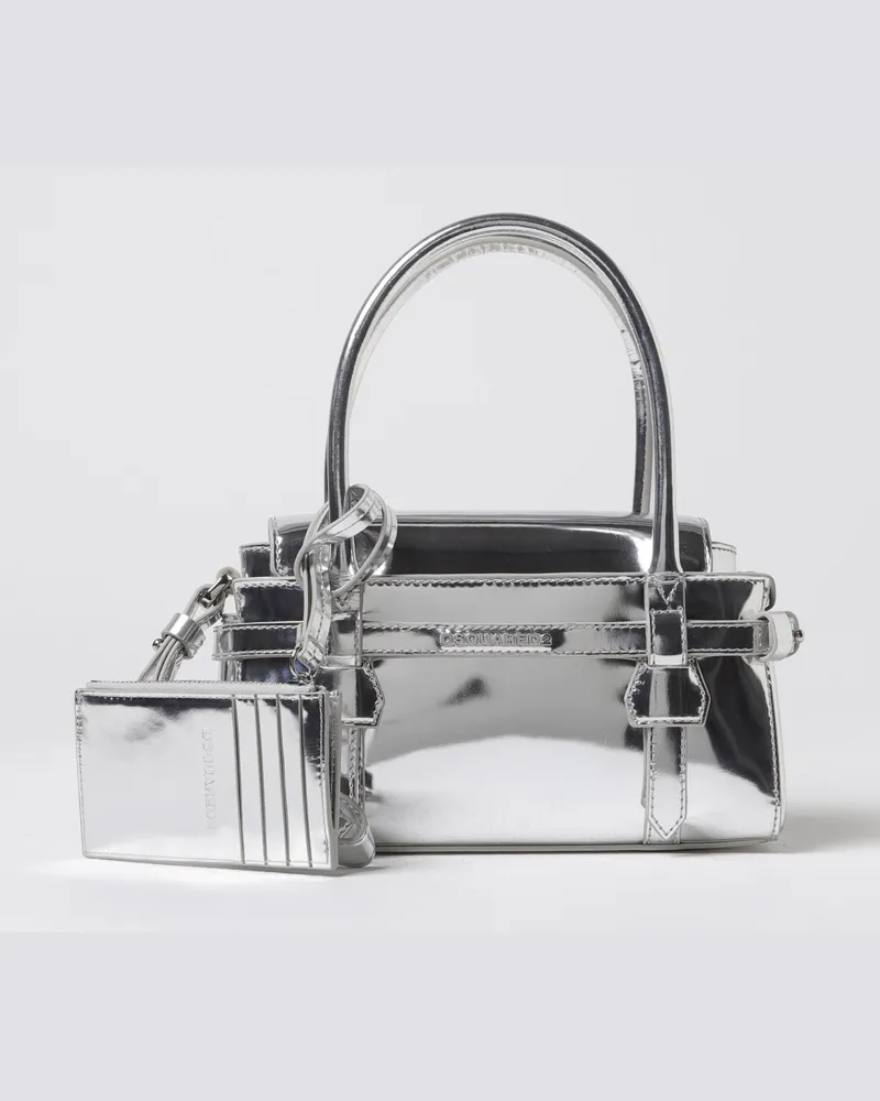 Dsquared2 Schultertasche damen Silber
