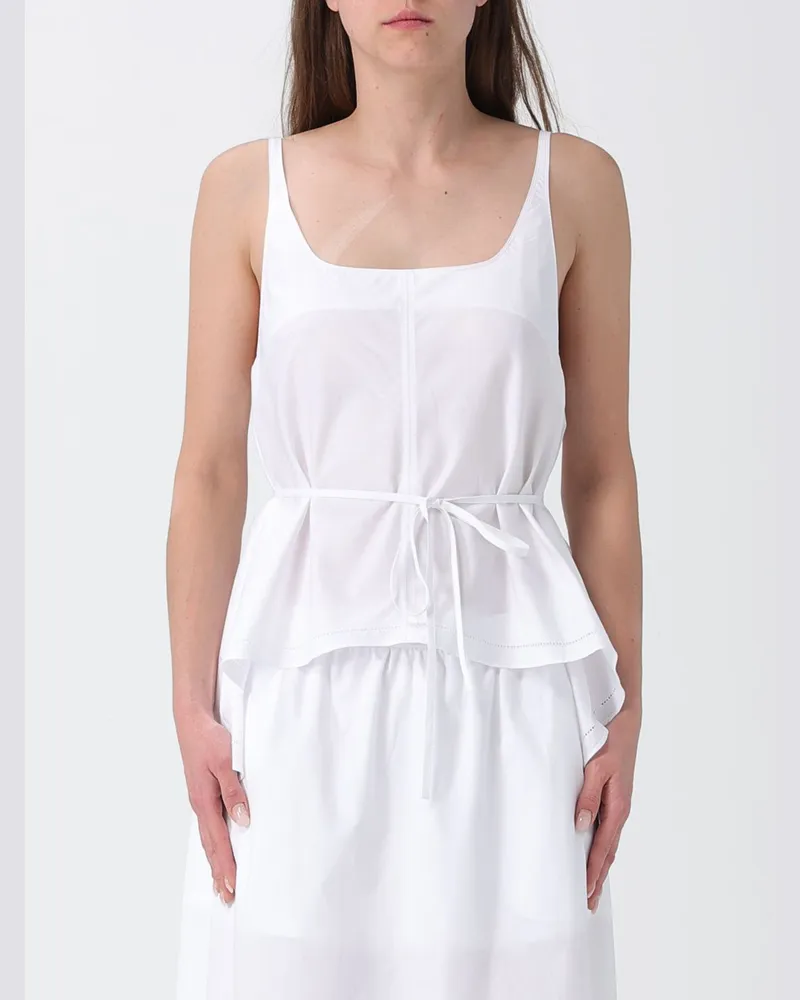 LOW CLASSIC Top damen Weiß