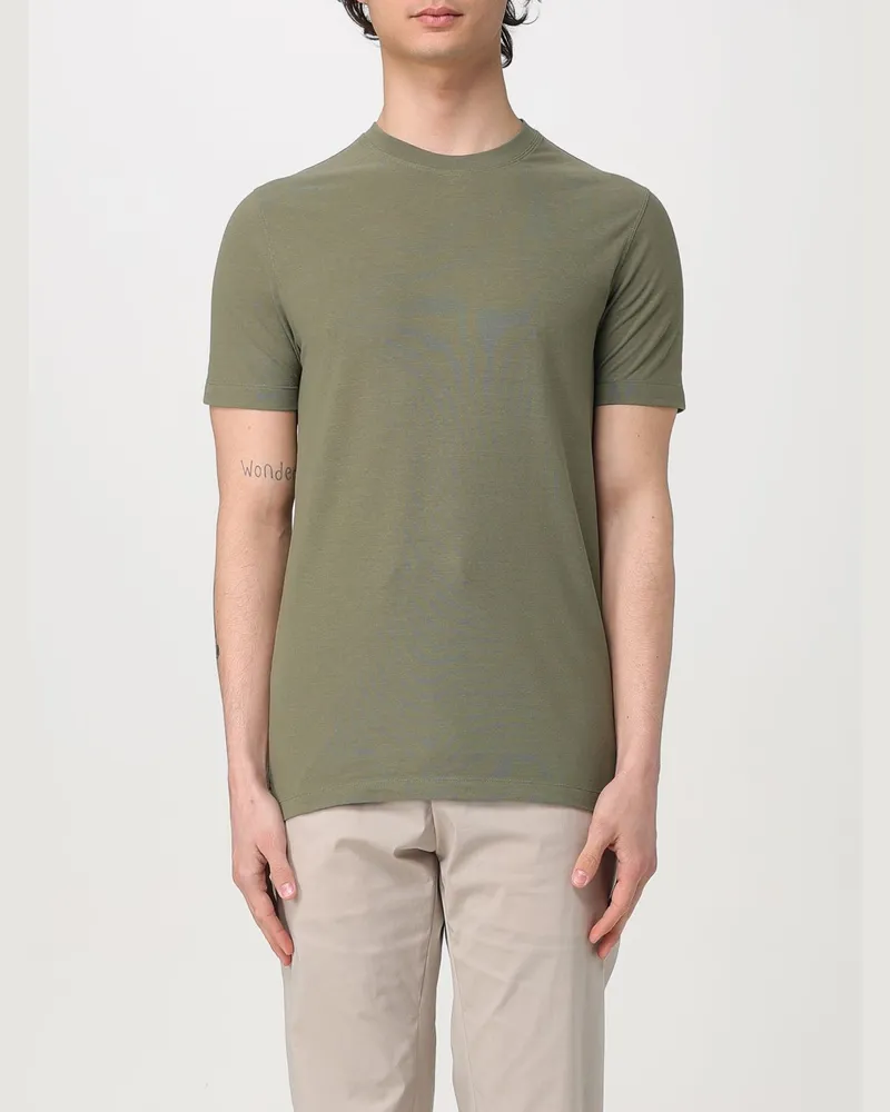 Zanone T-shirt herren Grün