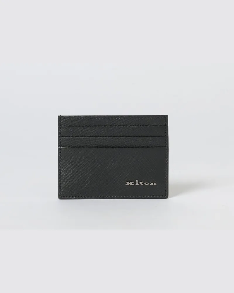 Kiton Portmonnaie herren Schwarz