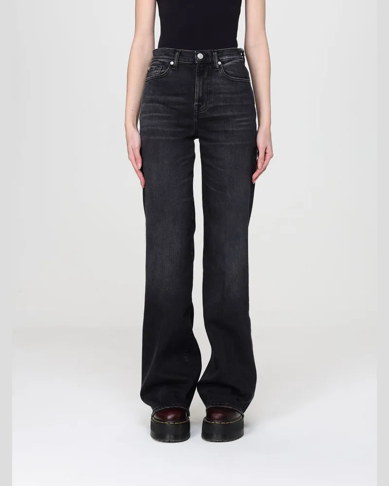 7 for all mankind Jeans damen Schwarz