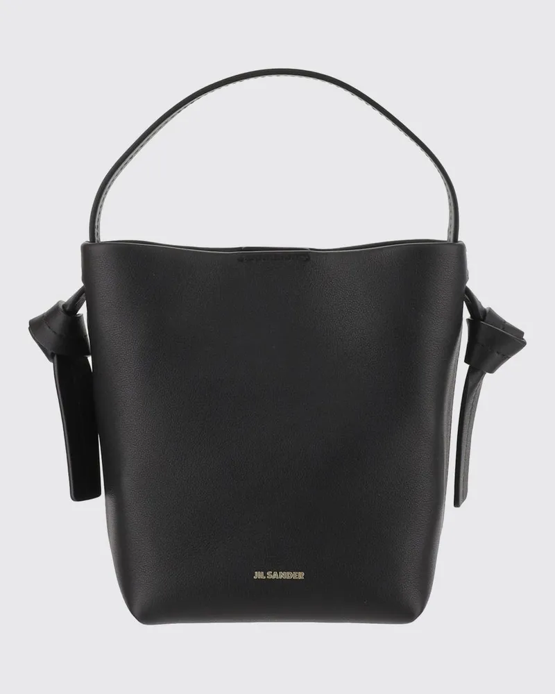 Jil Sander Schultertasche damen Schwarz