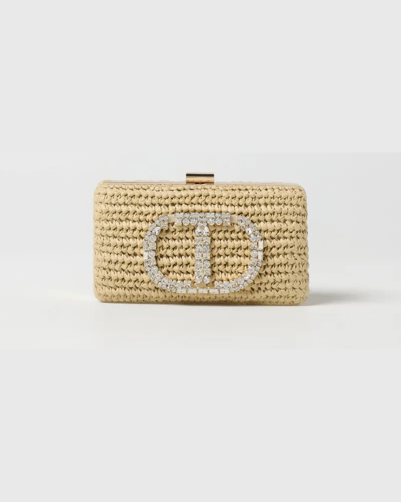 Twin-Set Handtasche damen Beige