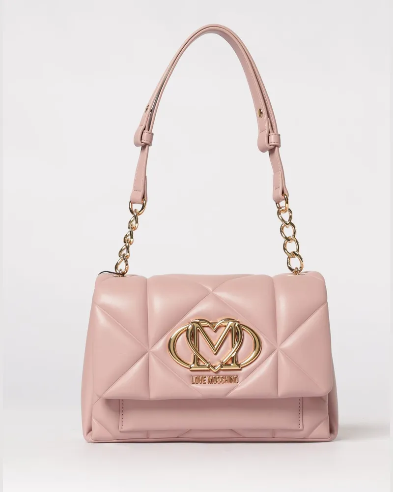 Moschino Schultertasche damen Pink