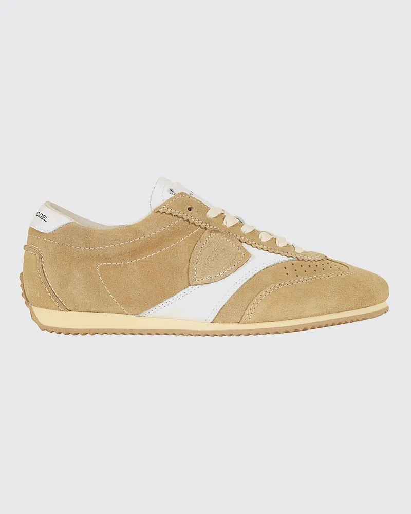Philippe Model Planche Wildleder-Sneakers Nude