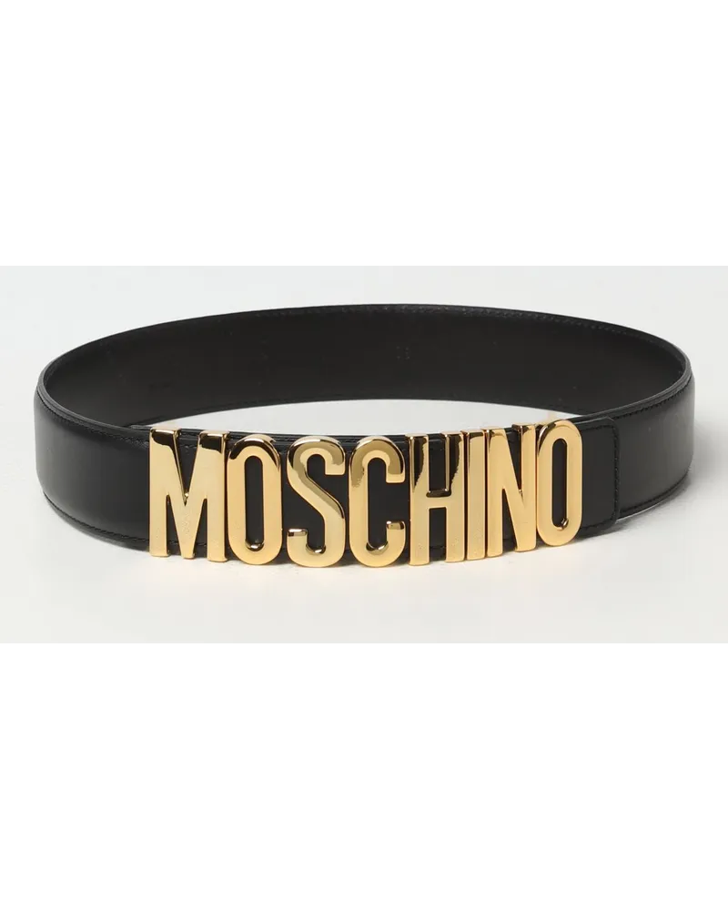 Moschino Gürtel Schwarz