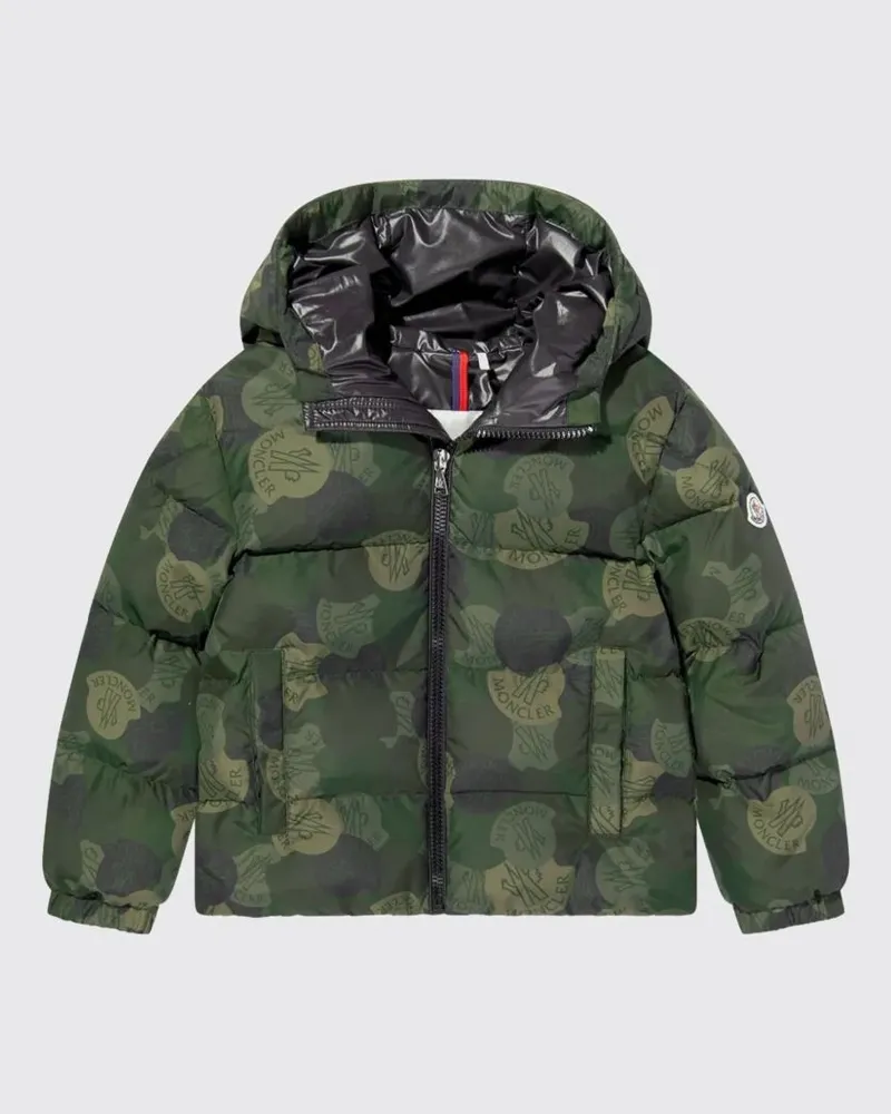 Moncler Mantel kinder Grün