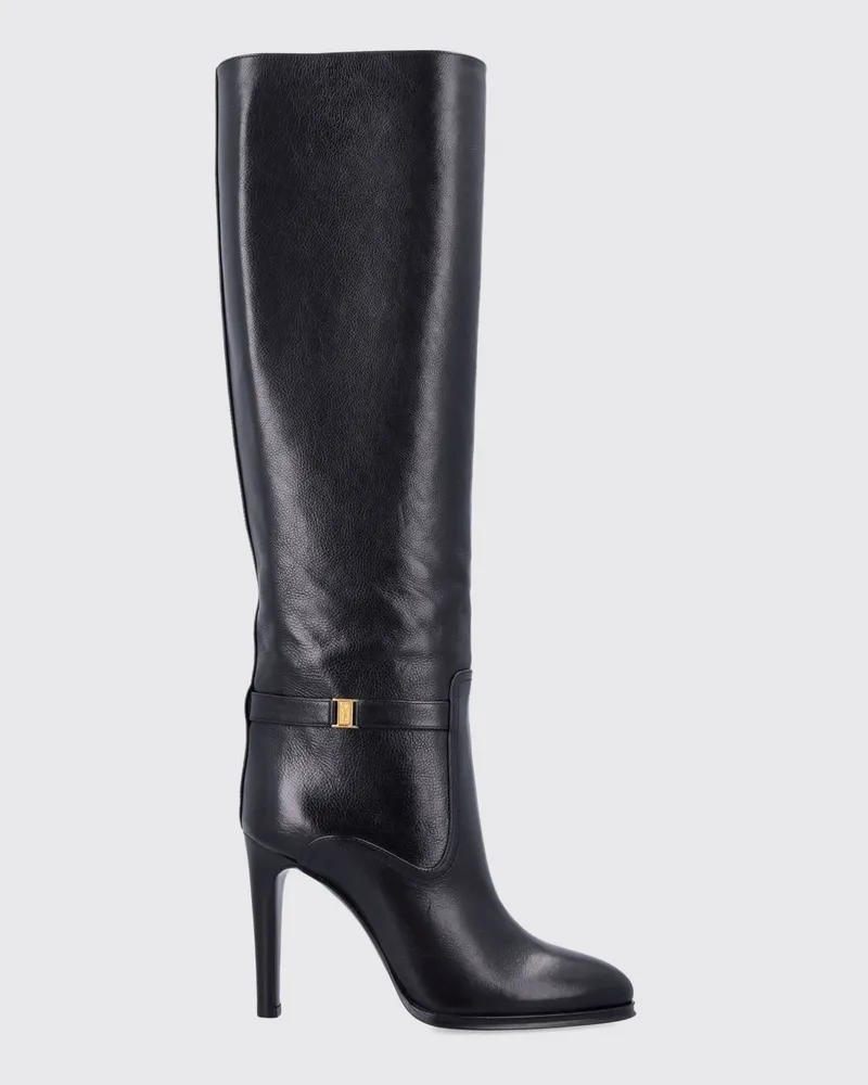 Saint Laurent Flache schuhe damen Schwarz