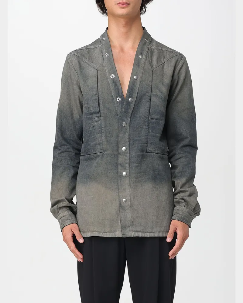Rick Owens Hemd herren Grau