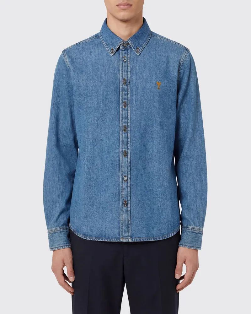 AMI Paris Hemd herren Blau