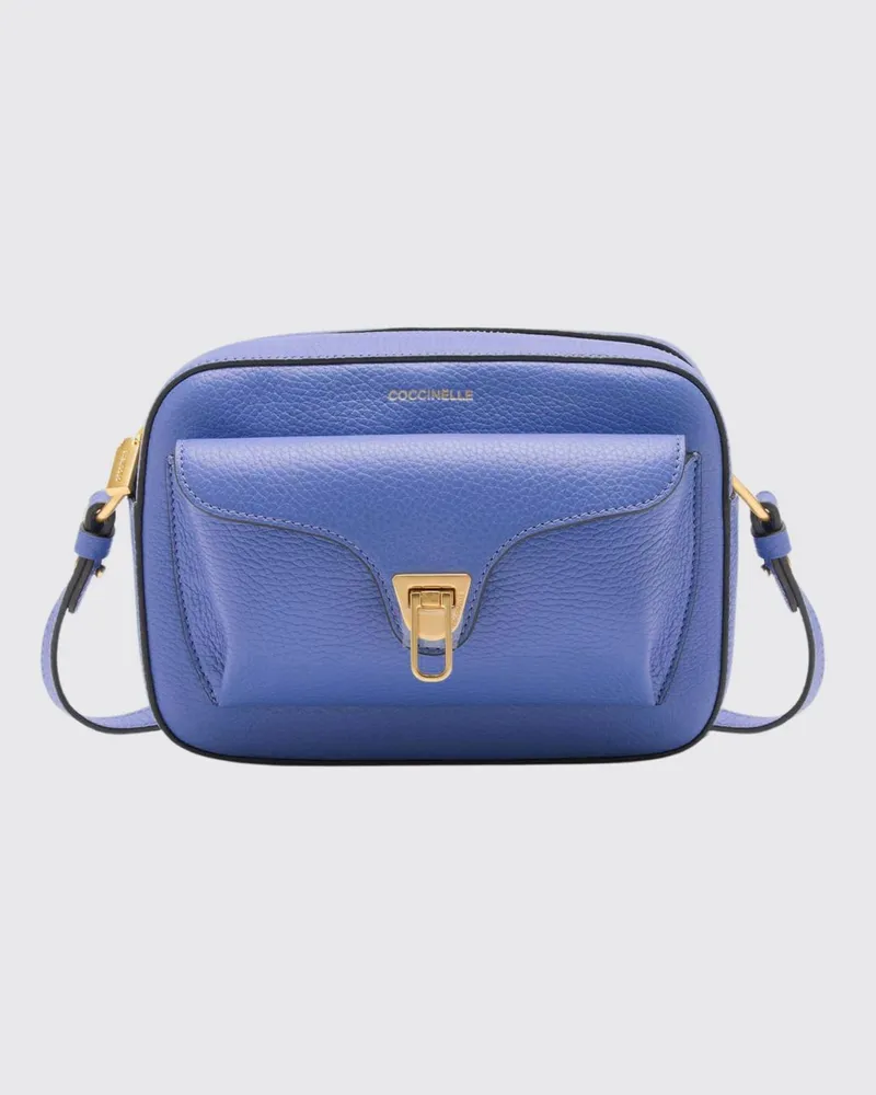 Coccinelle Schultertasche damen Hellblau