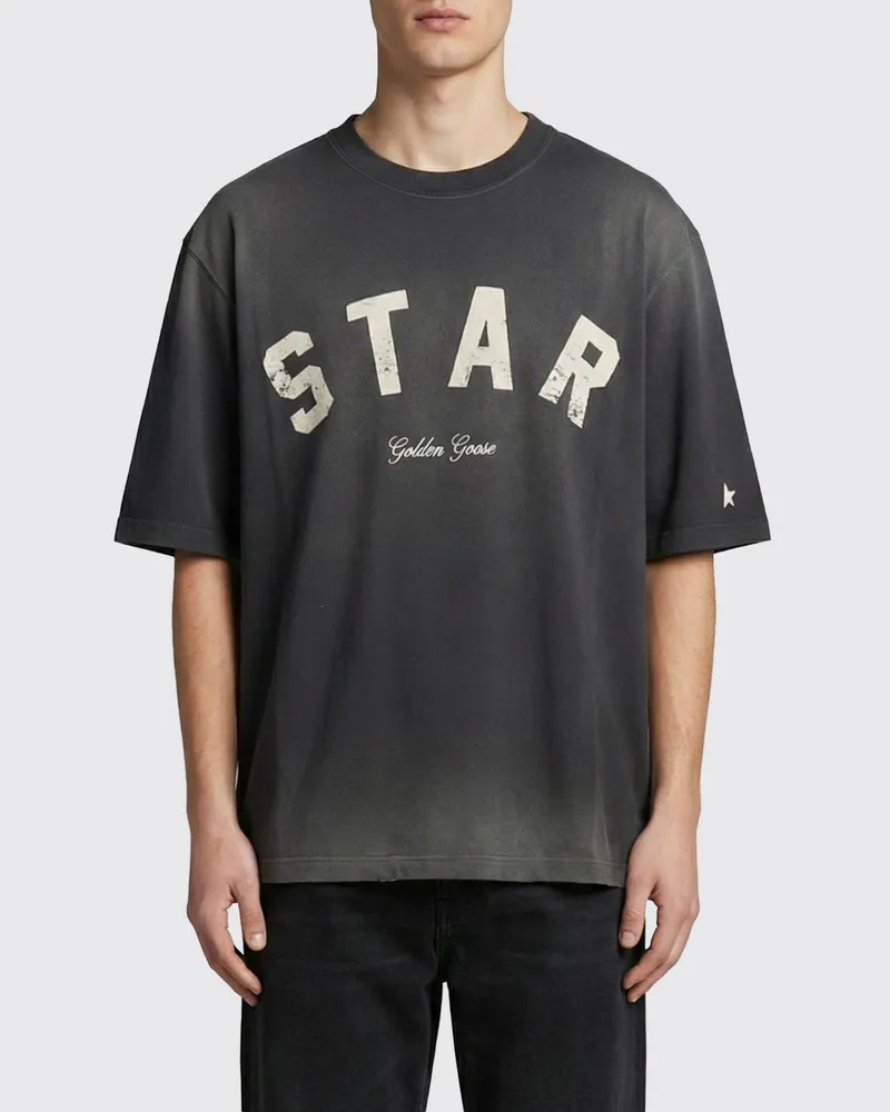 Golden Goose T-shirt herren Charcoal