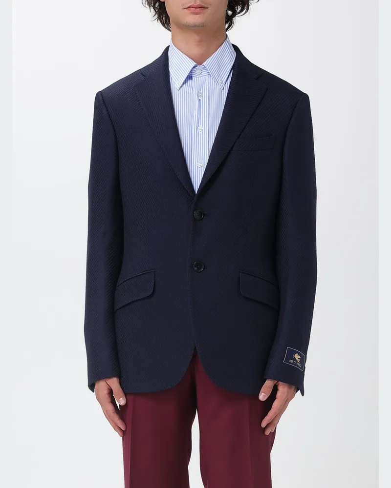 Etro Blazer herren Blau