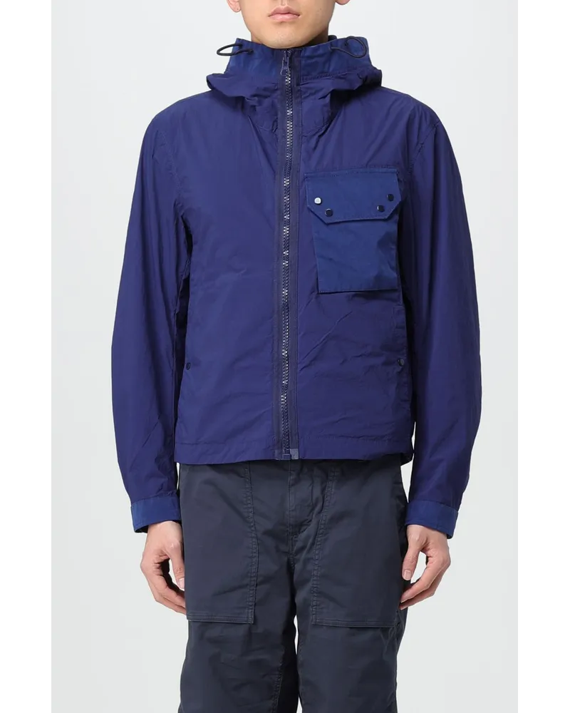 Ten c Mantel herren Blau