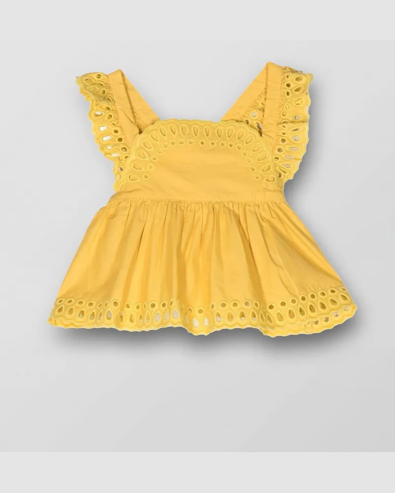 Stella McCartney Kids Tops kinder Gelb