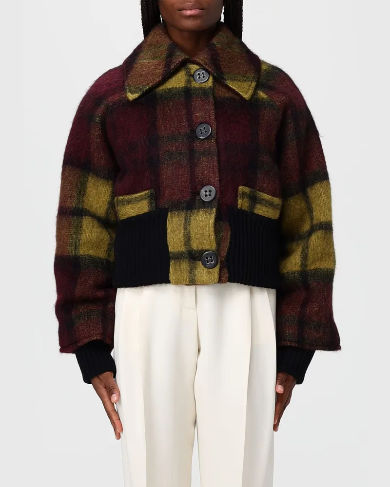 Roberto Collina Blazer damen Burgunderrot